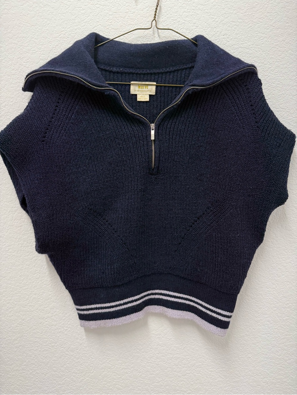 Maeve by Anthropologie Quarter Zip Sweater